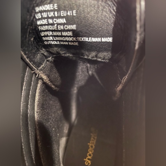 SHANDEE Shoedazzle LACE UP BOOTIE Size 10 NWOT - Picture 9 of 9